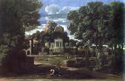 Nicolas Poussin the ashes of phocion collected by his widow France oil painting artist
